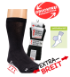 Preview: 2161 | "Extra-Breit" Antibakterielle Wellnesssocken mit Polstersohle