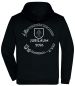 Preview: JN 756 | Men's Promo Zip Hoody schwarz incl. Druck vorne und hinten