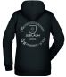 Preview: JN 795 | Ladies' Promo Hoody schwarz incl. Druck vorne und hinten