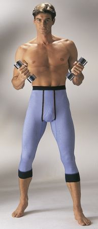 Herren-Hose-3-4-lang-Blue-Line