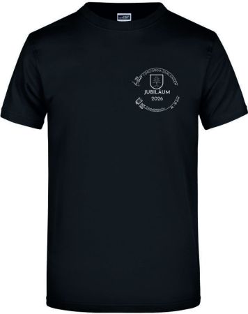 JN 002 | Komfort-T-Shirt aus strapazierfähigem Single Jersey schwarz