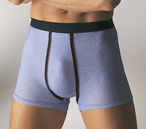 33150 | Pfeilring Feinripp Herren Unterhose kurz jeansblau