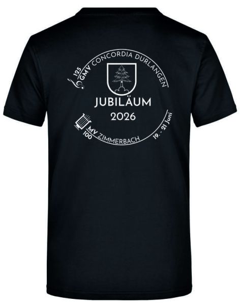 JN 002 | Komfort-T-Shirt aus strapazierfähigem Single Jersey schwarz