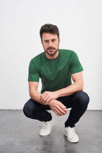 JN 002 | Komfort-T-Shirt aus strapazierfähigem Single Jersey weiss