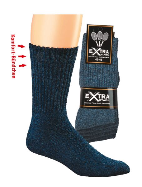 6953 | Sportsocken "Texas-Style" Jeans-Mouline * 5er-Bündel