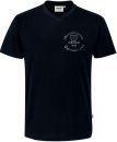 No. 226 | Hakro V-Shirt Classic schwarz incl. Druck vorne und hinten