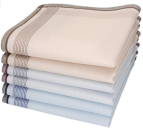 Herren Stoff Taschentücher farbig sortiert 10-er Sparpack - Kopie