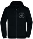 JN 756 | Men's Promo Zip Hoody schwarz incl. Druck vorne und hinten