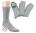 6549 | Wellness-Socken mit Wolle & Plüschsohle * 3er-Bündel